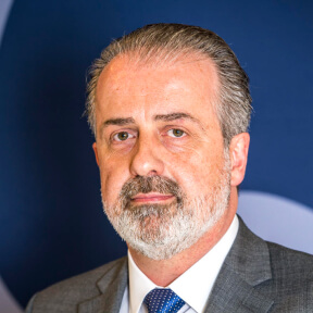 Prof. Dr. Sergi Trilla, Founder, President, and CEO of Trifermed logo